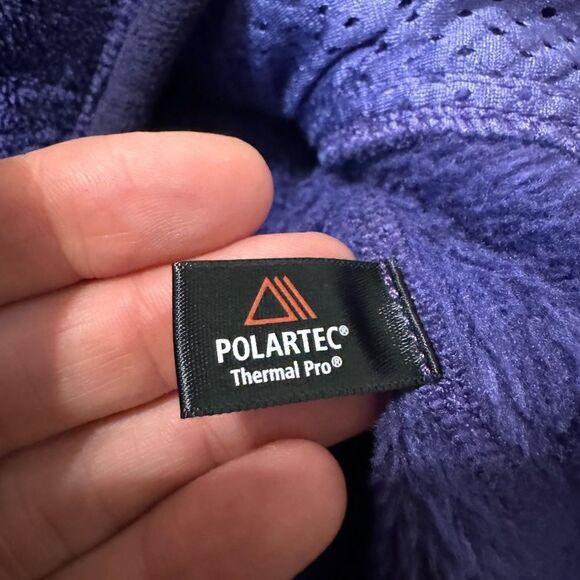 Patagonia Purple Plush Quarter Snap-T Fleece Jacket Womens SIZE MED - Picture 10 of 11